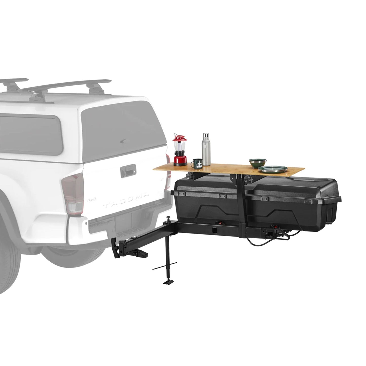 Yakima EXO TopShelf Second Level Hitch Base Rack Storage System with 2 SKS Locks - Find Fresh Goods