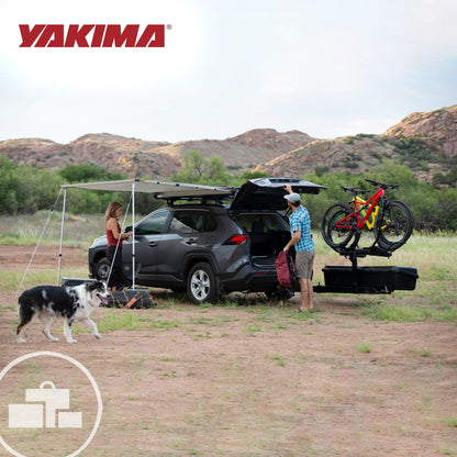 Yakima EXO TopShelf Second Level Hitch Base Rack Storage System with 2 SKS Locks - Find Fresh Goods