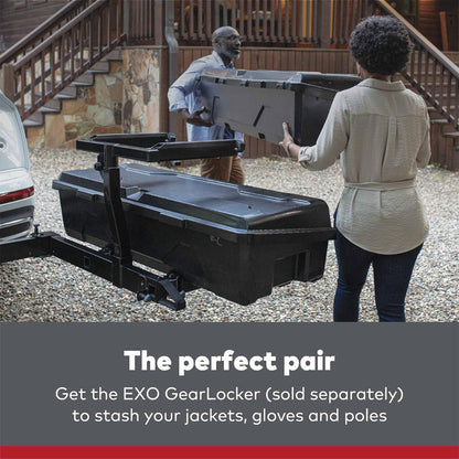 Yakima EXO SnowBank 5 Ski or 4 Snowboard Universal Mount Travel Roof Rack, Black - Find Fresh Goods