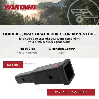 Yakima StraightShot with Powder Coated Finish Type and Steel Construction, Black - Find Fresh Goods