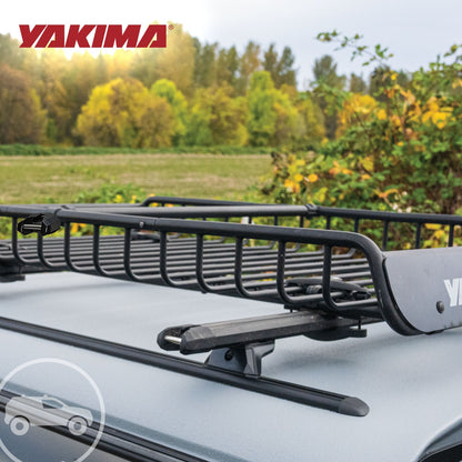 Yakima HD Track 54 Inch Car Roof Top Rack Mounting System with CapNuts, Black - Find Fresh Goods