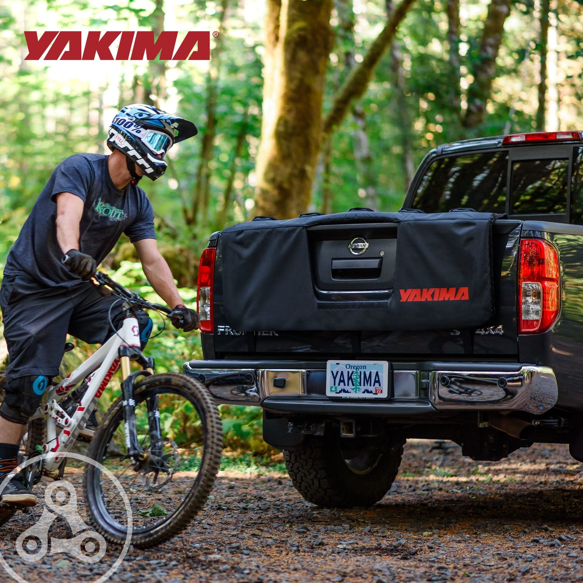 Yakima GateKeeper Truck Bed Tailgate Pad for Transport, Up to 6 Bikes, Black - Find Fresh Goods