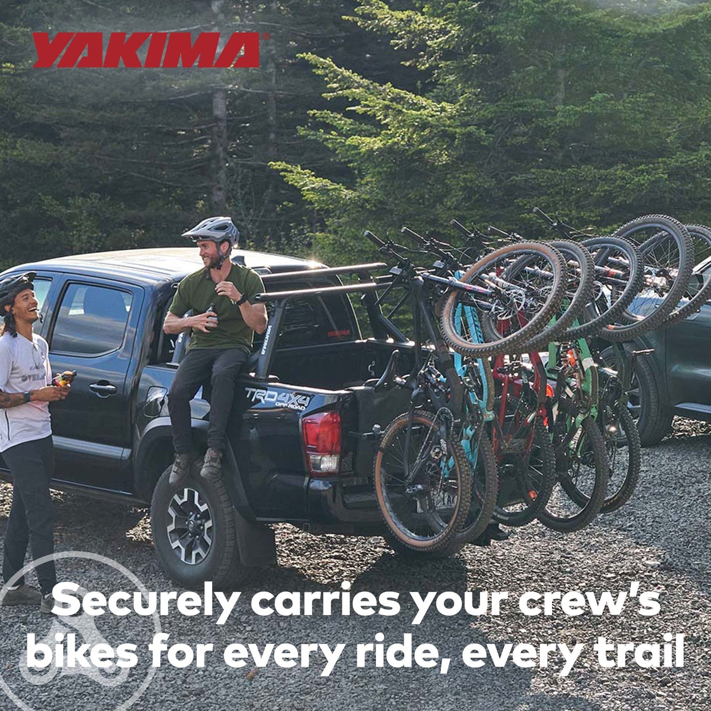 Yakima HangTight 6 Vertical Hanging Hitch Bike Rack for 2 Inch Hitch Receivers - Find Fresh Goods