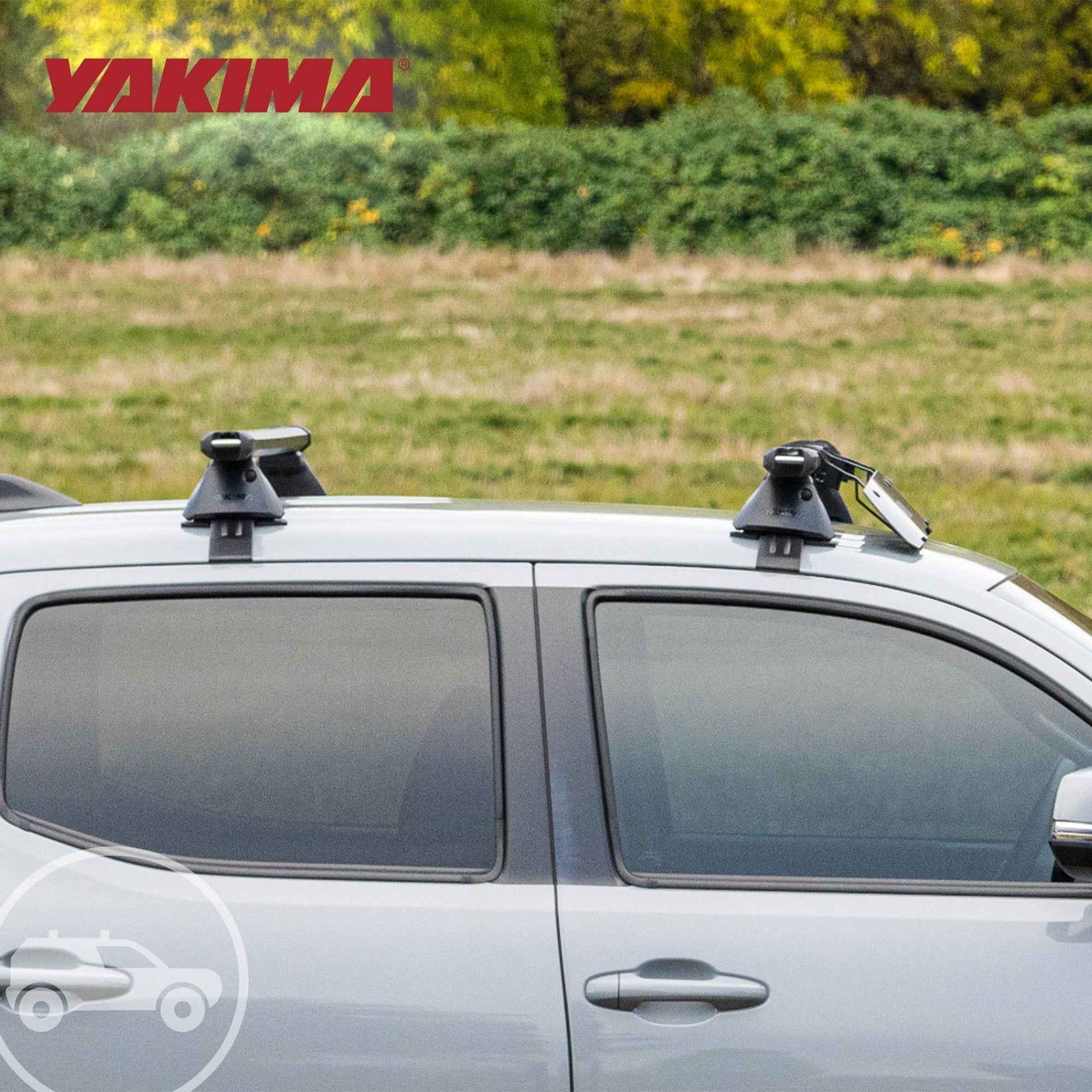 YAKIMA BaseLine Adjustable Rack Towers for Vehicles with Naked Roof, Set of 4