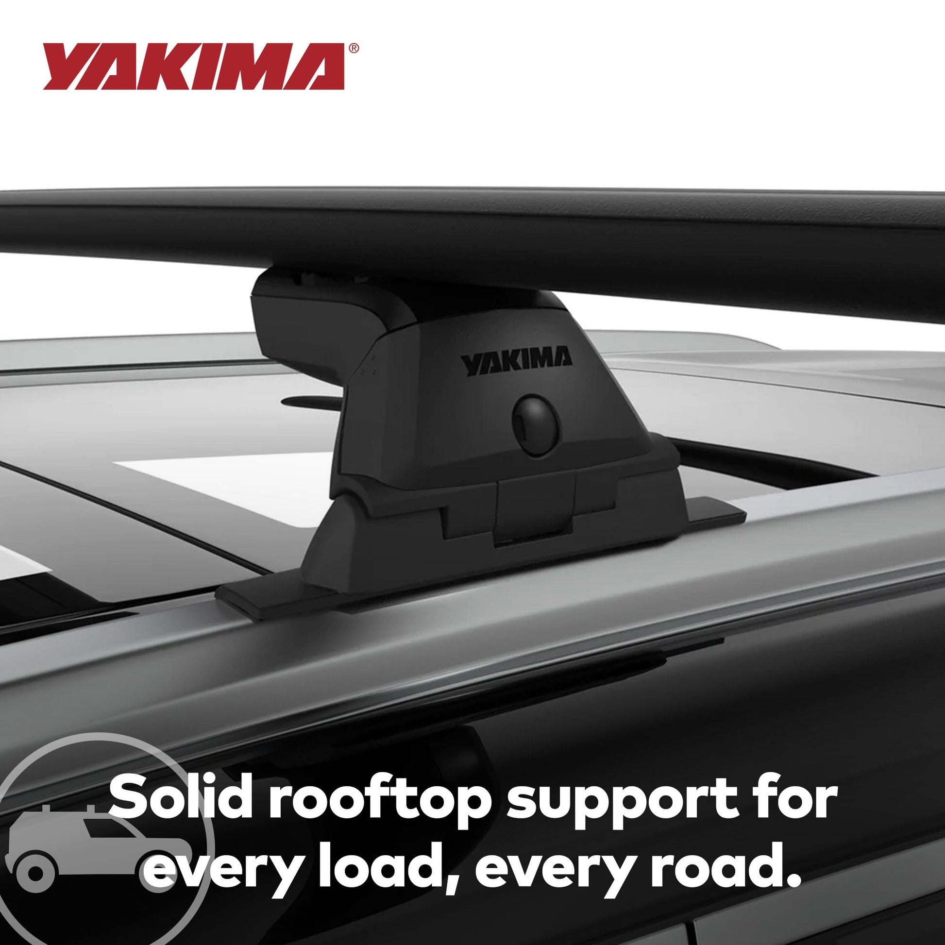 YAKIMA SkyLine Towers Roof Rack Cargo for Vehicles with Fixed Points (Set of 4) - Find Fresh Goods