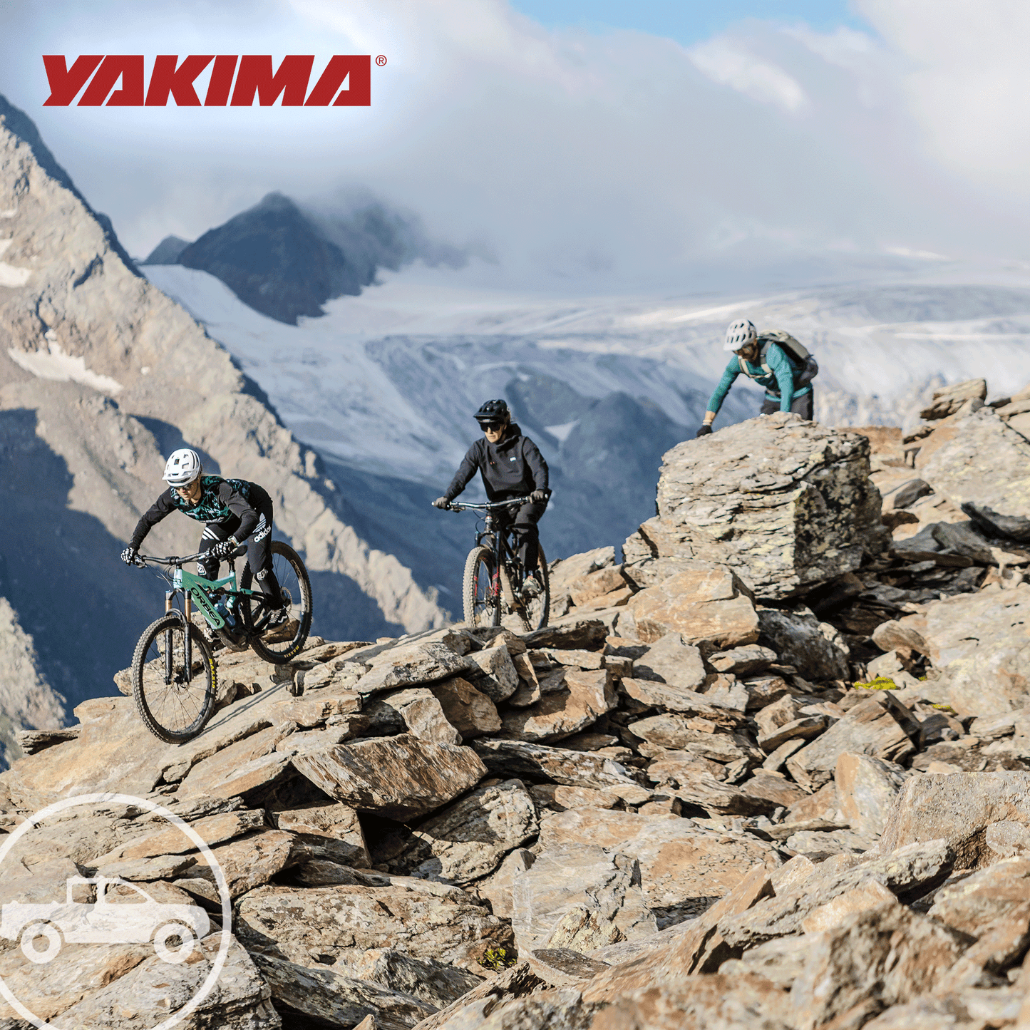 Yakima GateKeeper Full Size Truck Bed Large Tailgate Bike Pad, Cascade Blue - Find Fresh Goods