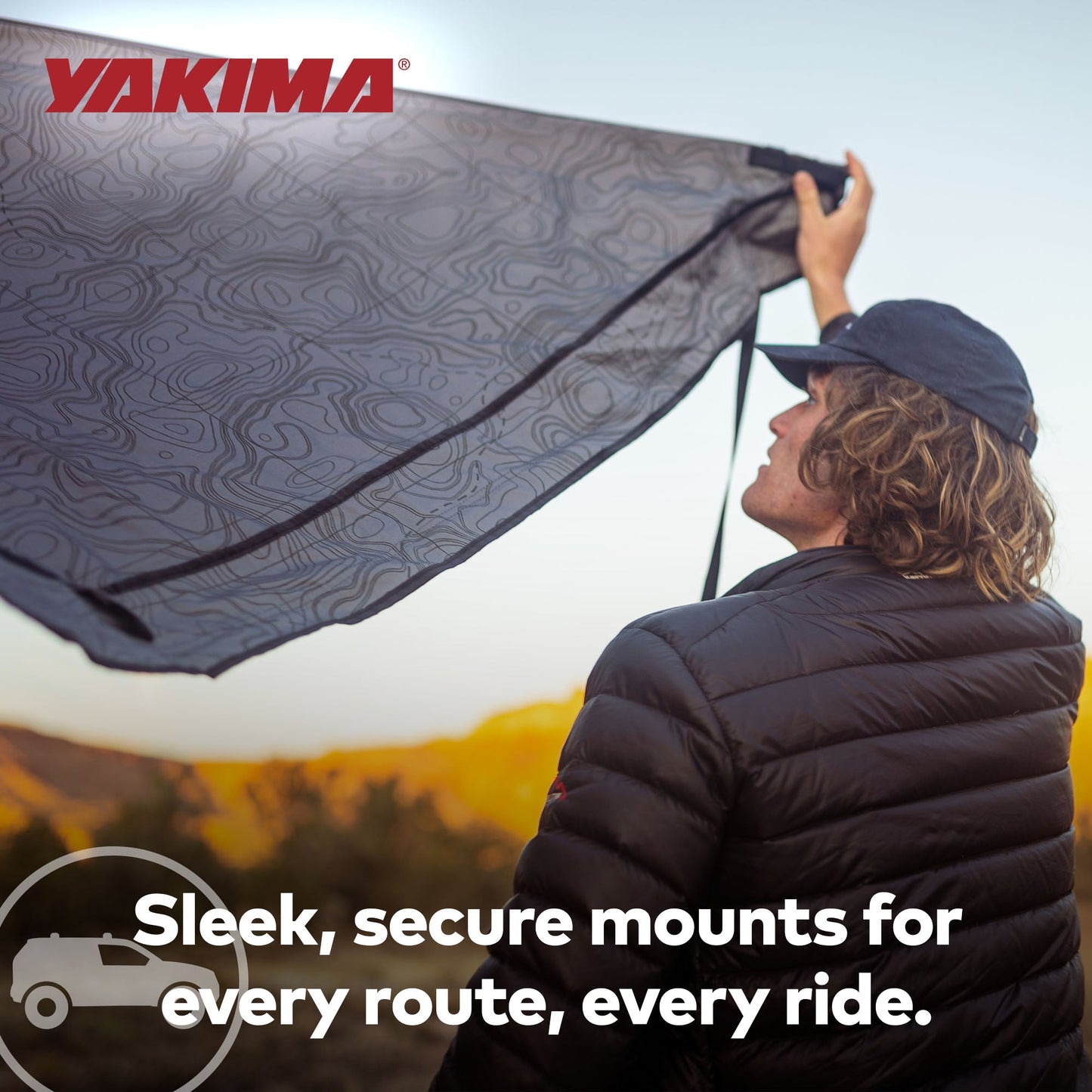 Yakima MajorShady 270 RH Vehicle Roof Mounted Awning Rugged Vinyl Travel Cover
