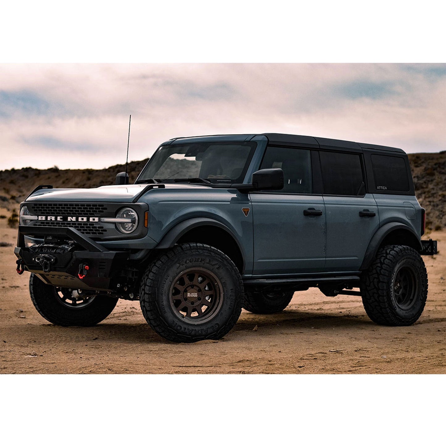 AMERICAN MODIFIED Front Grille for 2021 to 2024 Ford Bronco 2 & 4 Door Models - Find Fresh Goods