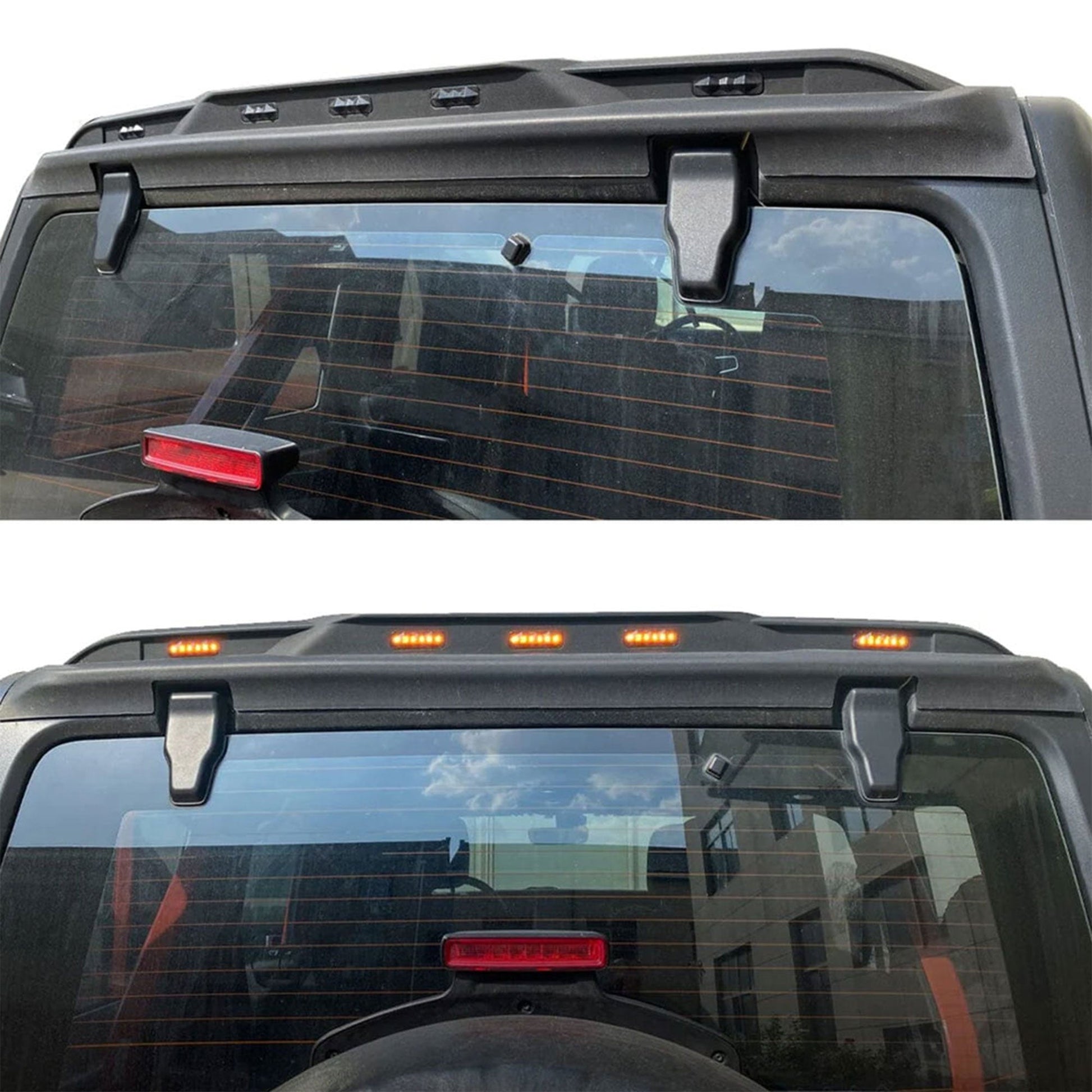 AMERICAN MODIFIED Rear Roof Spoiler for 2018-2024 Jeep Wrangler JL Model Only - Find Fresh Goods