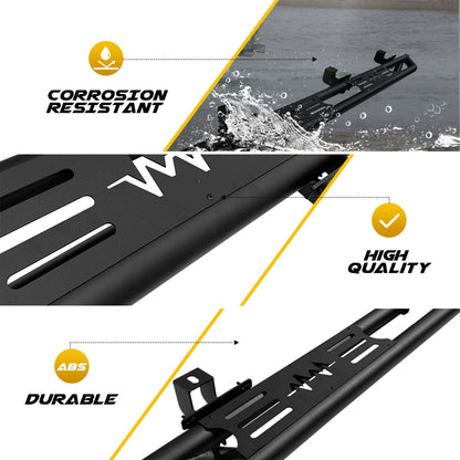 AMERICAN MODIFIED Side Step Bars Lightning Style for 18 to 23 Jeep Wrangler JL - Find Fresh Goods
