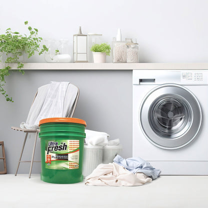Ultra Fresh 3X Platinum 5 Gal Laundry Detergent, Up to 640 Loads, Original Green