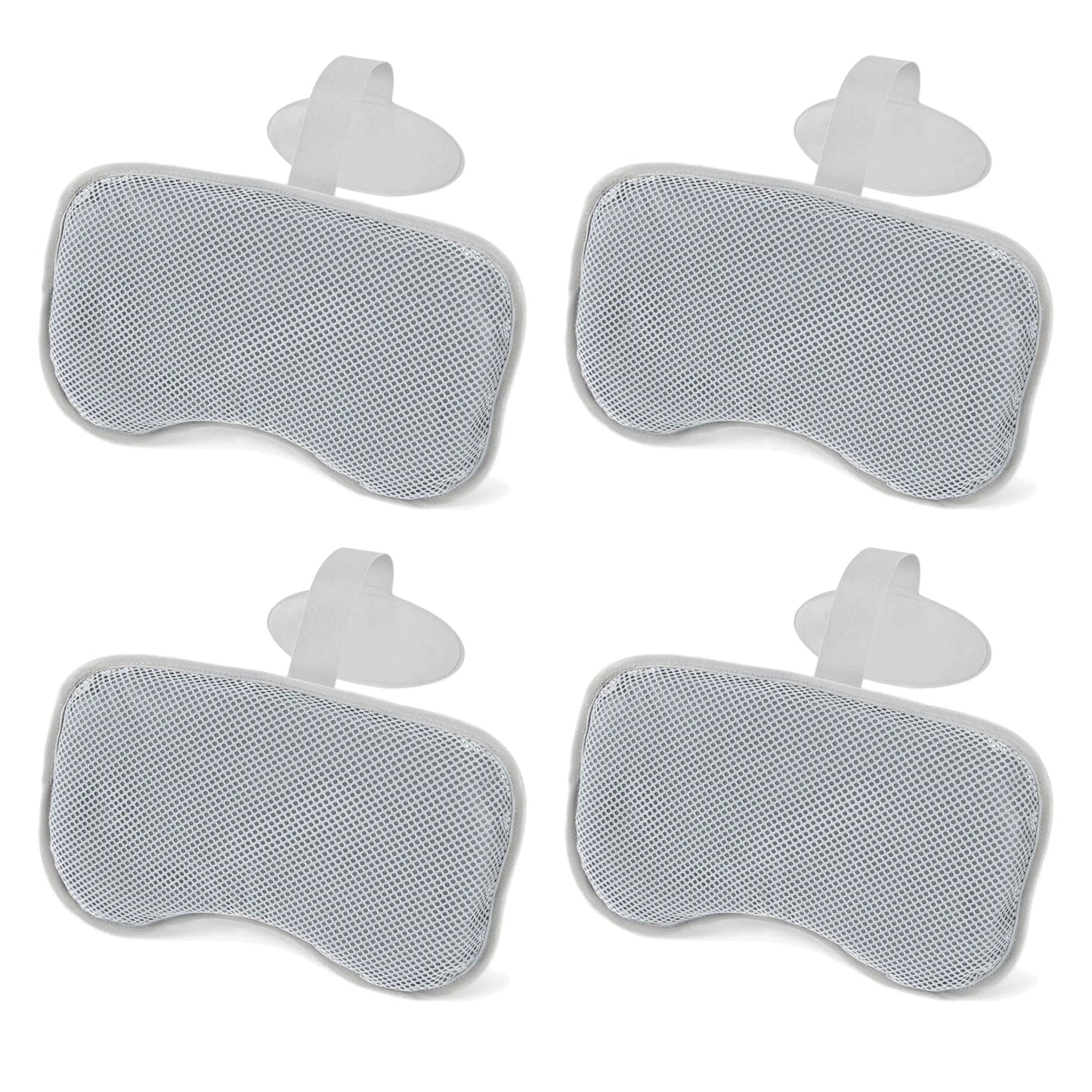 Bestway Coleman Miami Hot Tub w/4 Pack of SaluSpa Seat & 4 Headrest Pillows