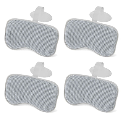 Bestway Coleman Miami Hot Tub w/4 Pack of SaluSpa Seat & 4 Headrest Pillows