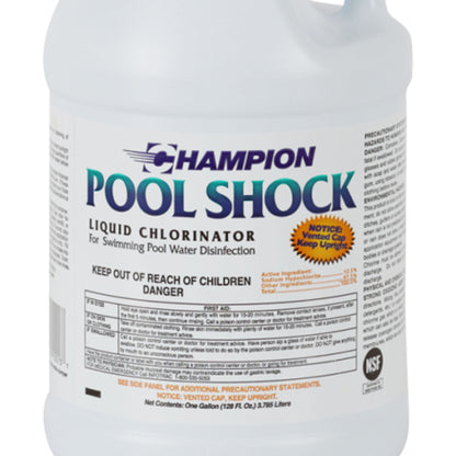 Champion Pool Shock Liquid Chlorinator for Pool Water Disinfection (2 Pack)