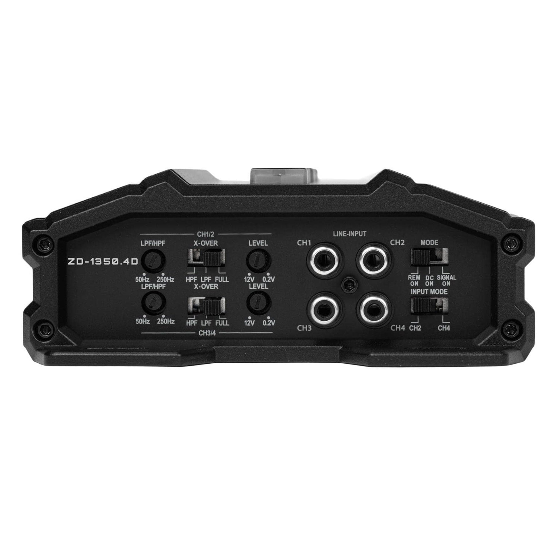 Hifonics Zeus Delta 1,350 Watt 4 Channel Mobile Car Amplifier, ZD-1350.4D, Black - Find Fresh Goods