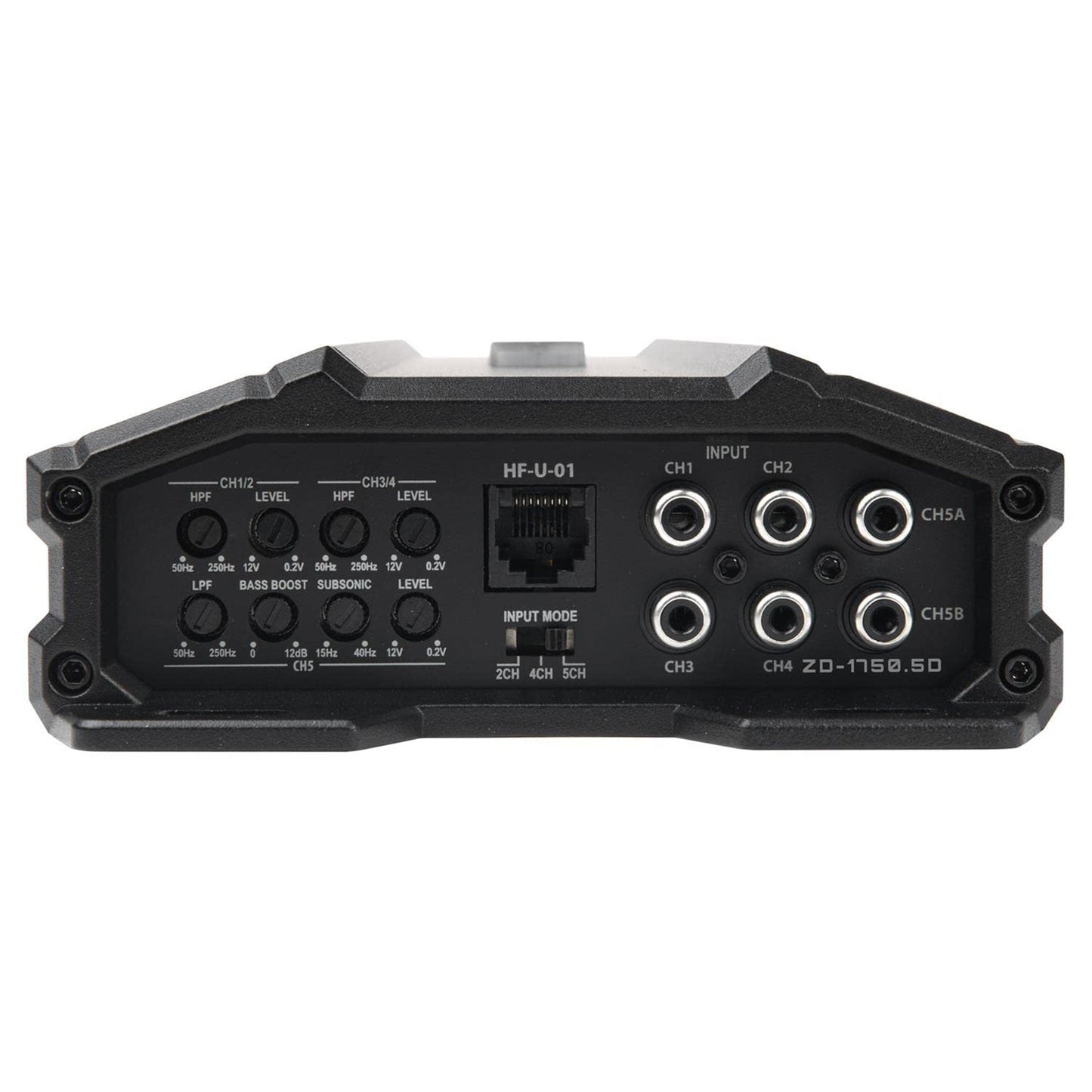 Hifonics Zeus Delta 1,750 Watt 5 Channel Mobile Car Amplifier, ZD-1750.5D, Black - Find Fresh Goods