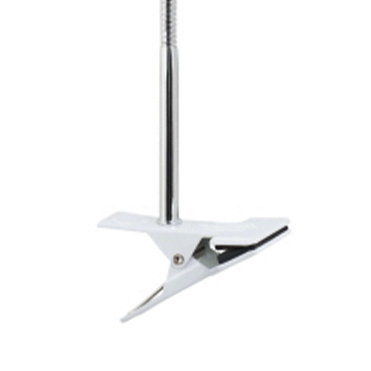 Globe Electric 8.46" 5W 250 Lumens LED Integrated Goose Neck Clip Lamp, White