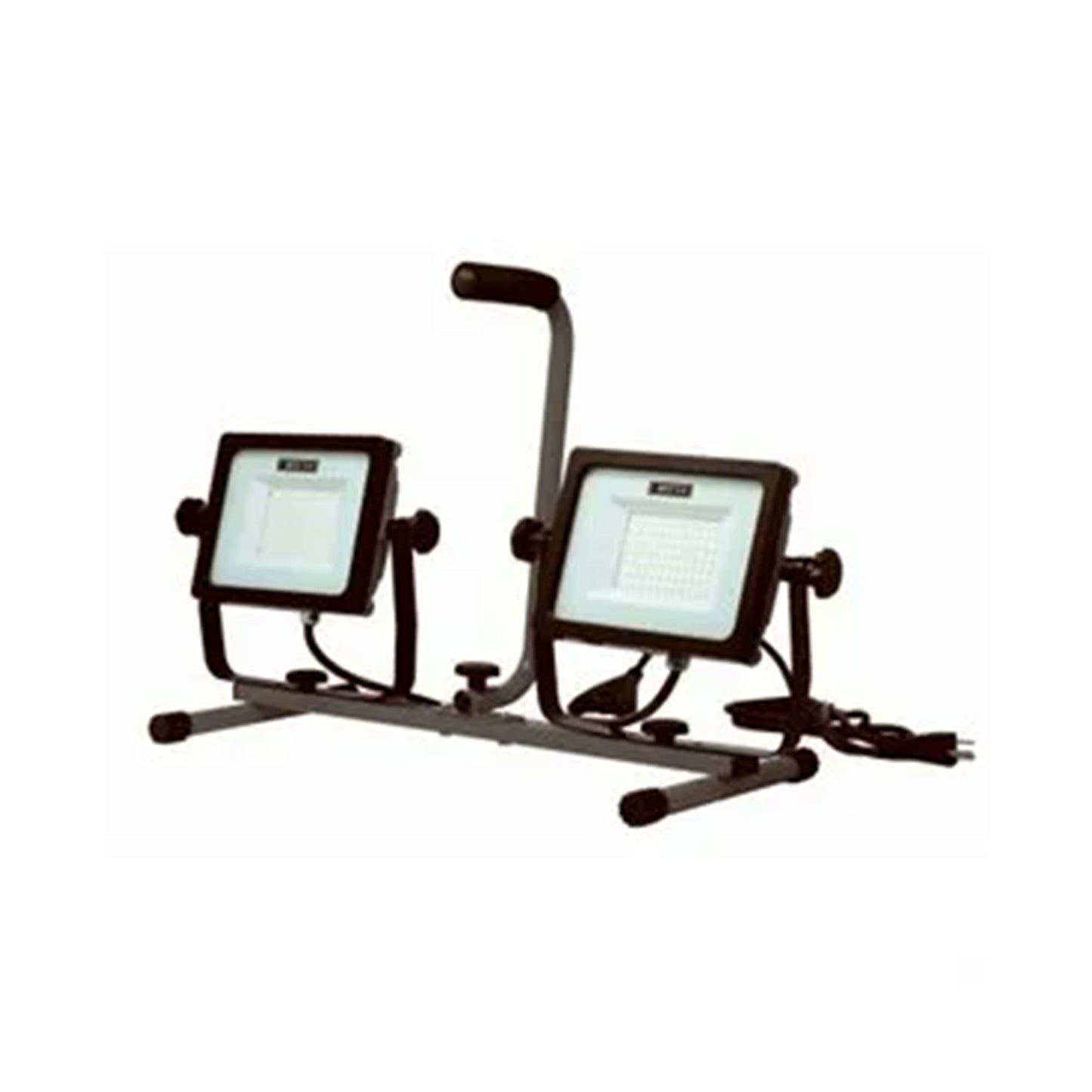 Master Electrician 10,000 Lumens LED Tripod Work Light with 6 Foot Cord, Black