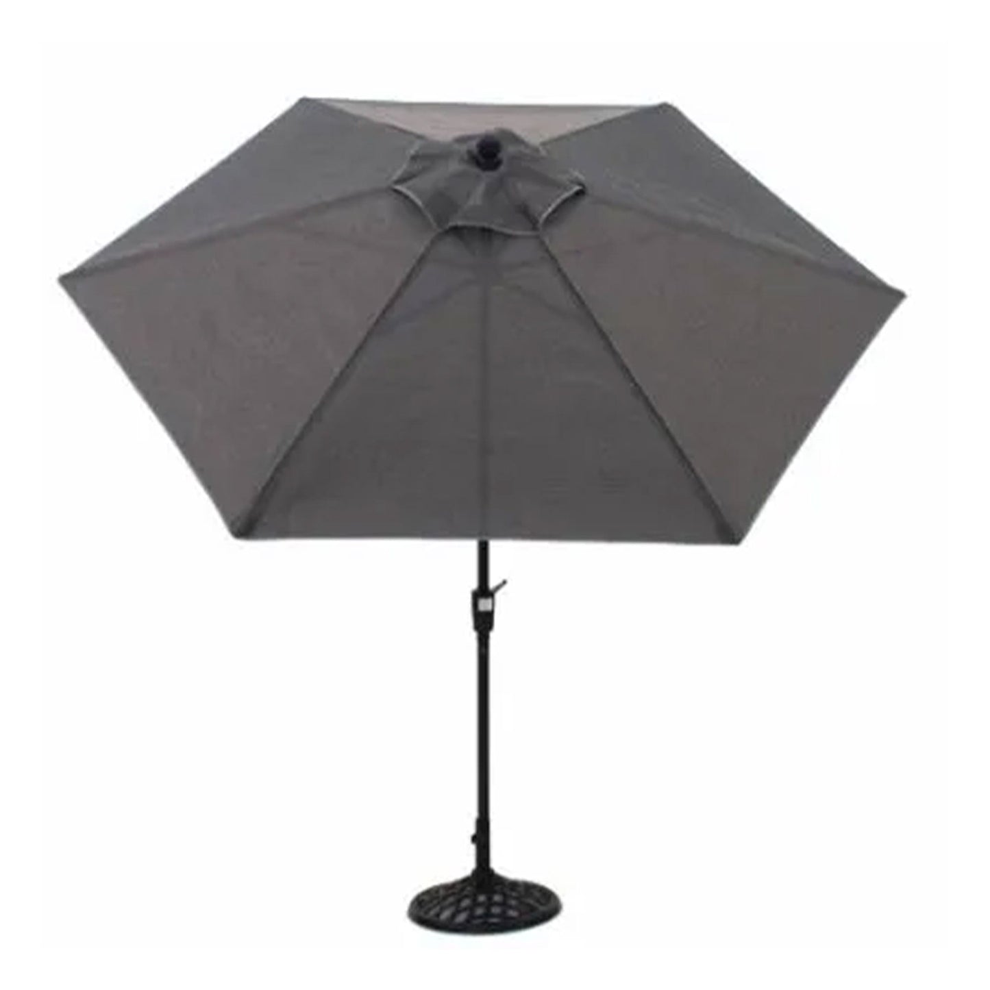 Four Seasons Courtyard 9 Foot Norwalk Market Umbrella with Push Button Tilt