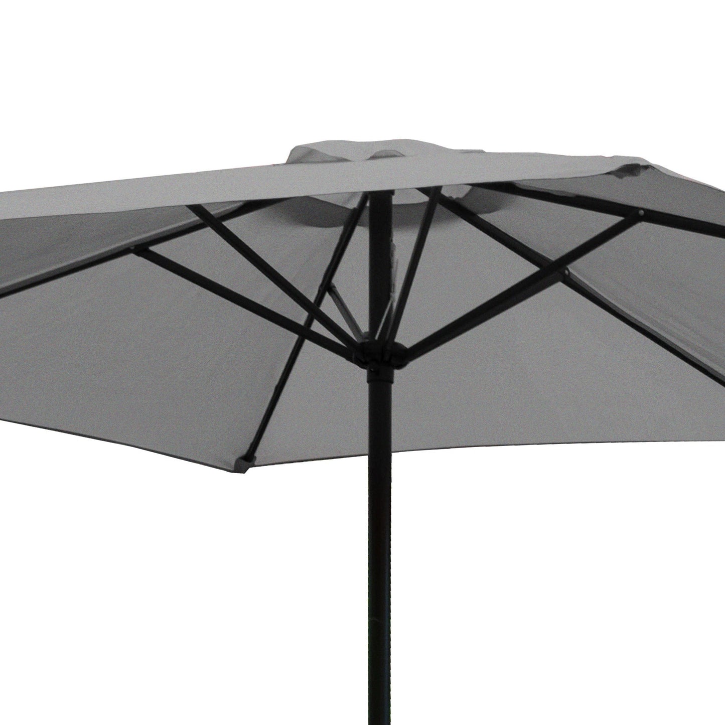 Four Seasons Courtyard 9 Foot Norwalk Market Umbrella with Push Button Tilt