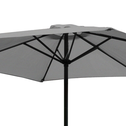Four Seasons Courtyard 9 Foot Norwalk Market Umbrella with Push Button Tilt