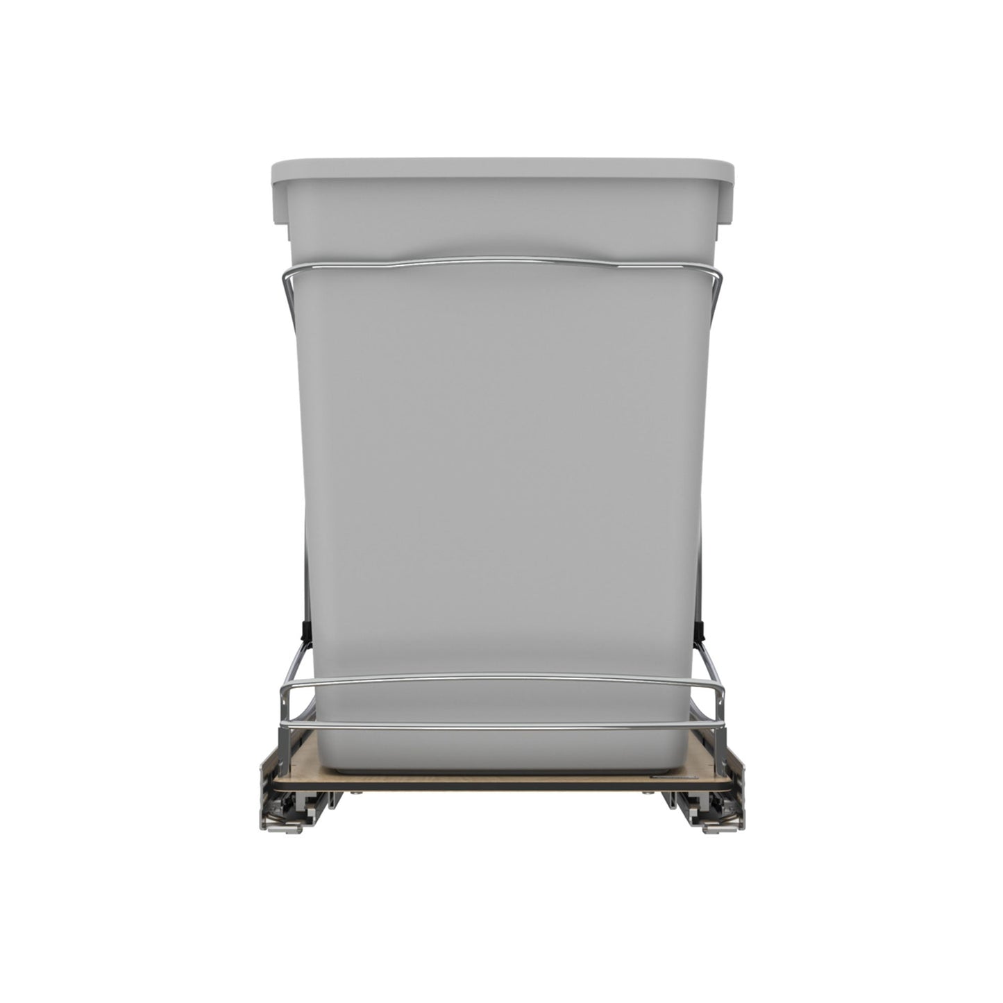 Rev-A-Shelf Double 35 qt. Pullout Trash Containers, Gray, 54WC-1835SC-17-1