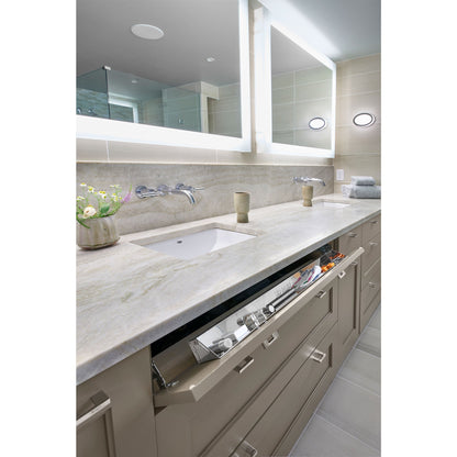 Rev-A-Shelf 31" Tip Out Tray w/ Soft-close for Sink Base Cabinet, 6581-31SS-SC-1