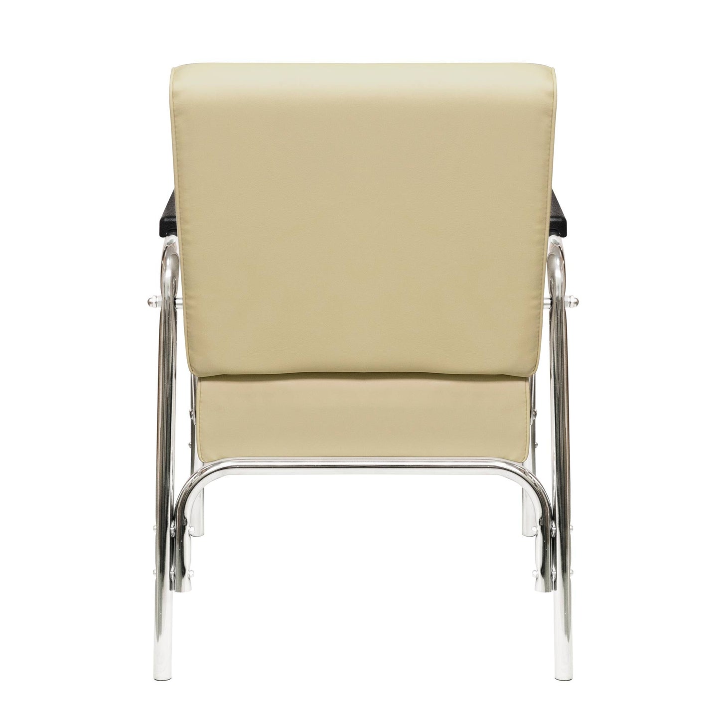 PureSana Chromium Ella Professional Reclining Shampoo Chair for Salons, Tan