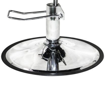 Chromium Olivia Professional Styling Chair w/High Density Foam Cushions, Black