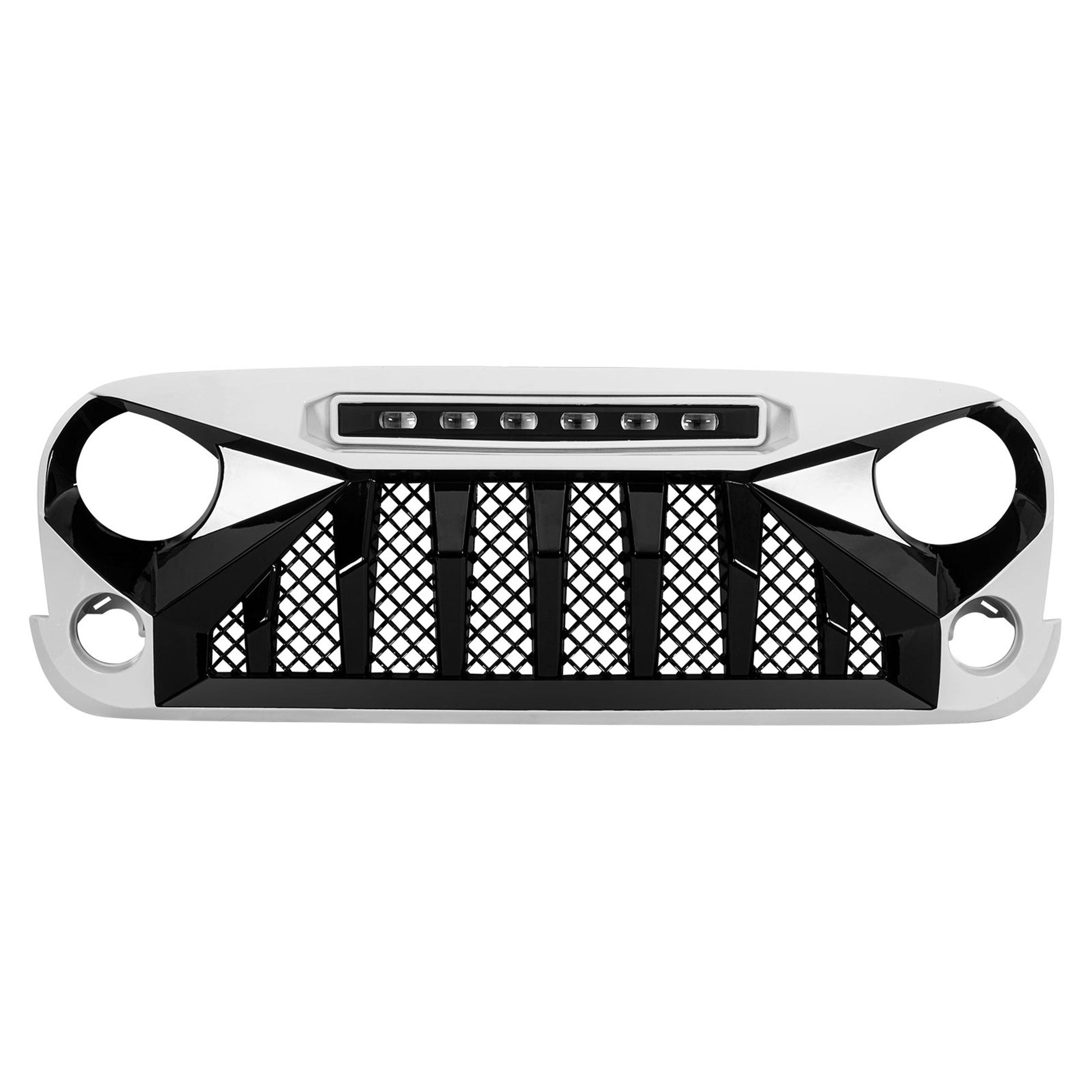 American Modified Front Gladiator Grille Compatible with 07-18 Jeep Wrangler JK - Find Fresh Goods