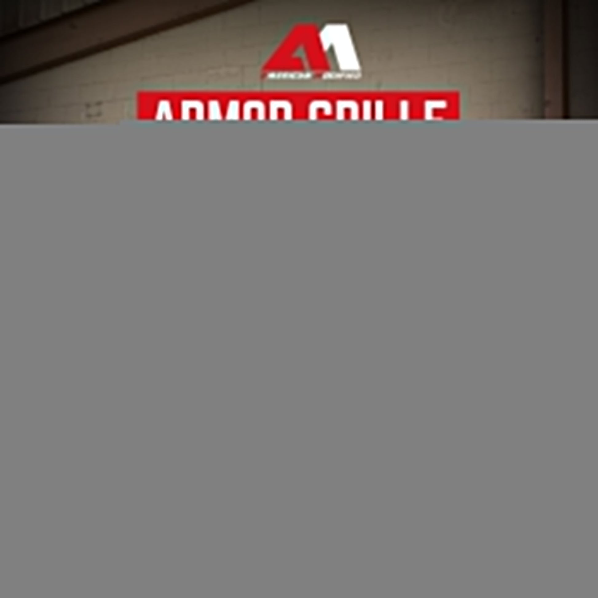 AMERICAN MODIFIED Front Armor Grille w/ Off Road Lights for 13-18 Dodge Ram 1500 - Find Fresh Goods