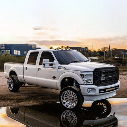 AMERICAN MODIFIED Armor Grille for 2011 to 2016 Ford F250 with Off Road Lights - Find Fresh Goods