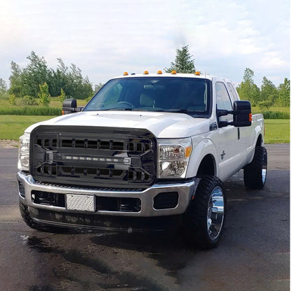 AMERICAN MODIFIED Armor Grille for 2011 to 2016 Ford F250 with Off Road Lights - Find Fresh Goods