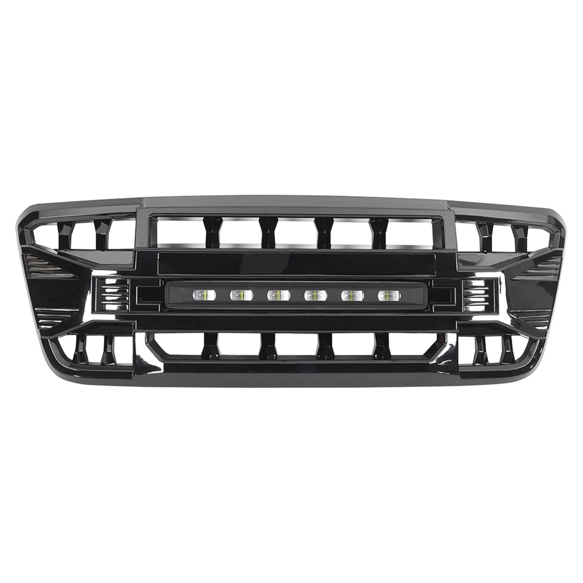 AMERICAN MODIFIED Front Grille Compatible with 2004-2008 Ford F150, Glossy Black - Find Fresh Goods