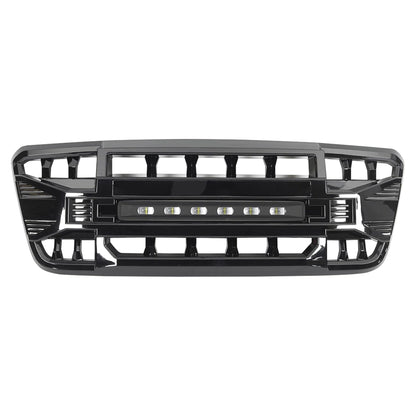 AMERICAN MODIFIED Front Grille Compatible with 2004-2008 Ford F150, Glossy Black - Find Fresh Goods