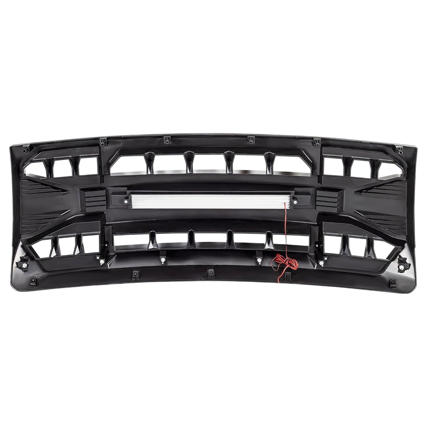 AMERICAN MODIFIED Front Armor Grille Compatible w/ 09-14 Ford F150, Glossy Black - Find Fresh Goods