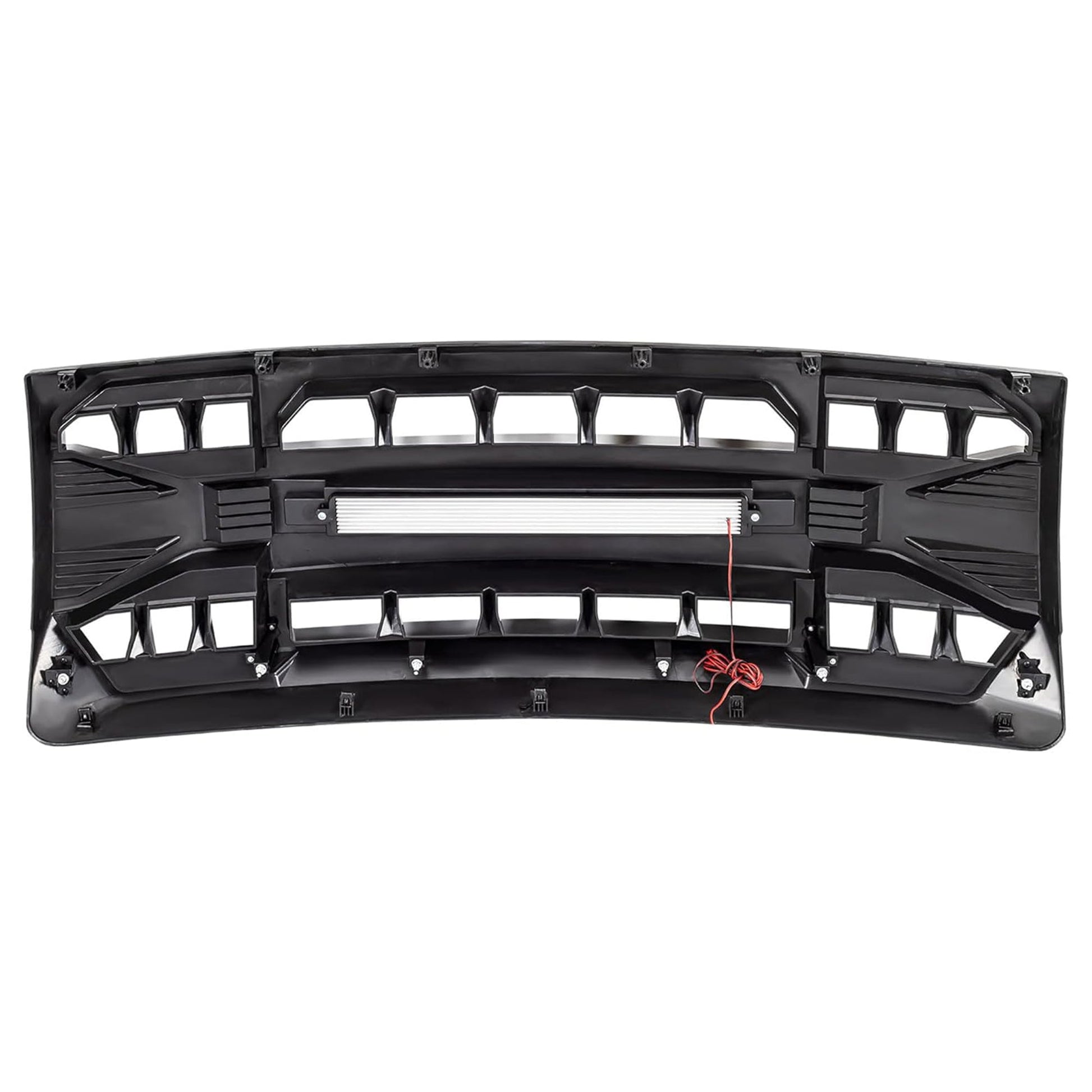 AMERICAN MODIFIED Front Armor Grille Compatible w/ 09-14 Ford F150, Glossy Black - Find Fresh Goods