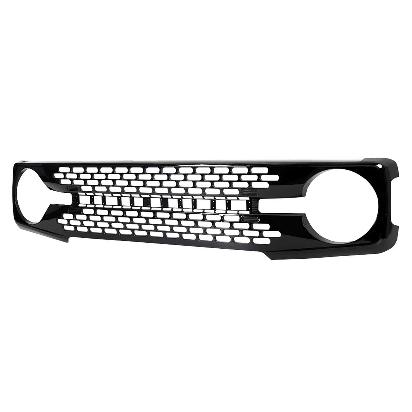 AMERICAN MODIFIED Armor Grille w/DIY Letters for 21-23 Ford Bronco, Glossy Black - Find Fresh Goods