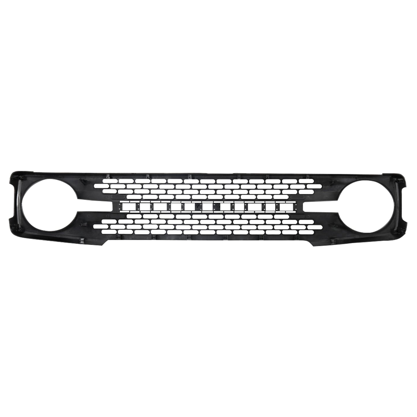 AMERICAN MODIFIED Armor Grille w/DIY Letters for 21-23 Ford Bronco, Glossy Black - Find Fresh Goods