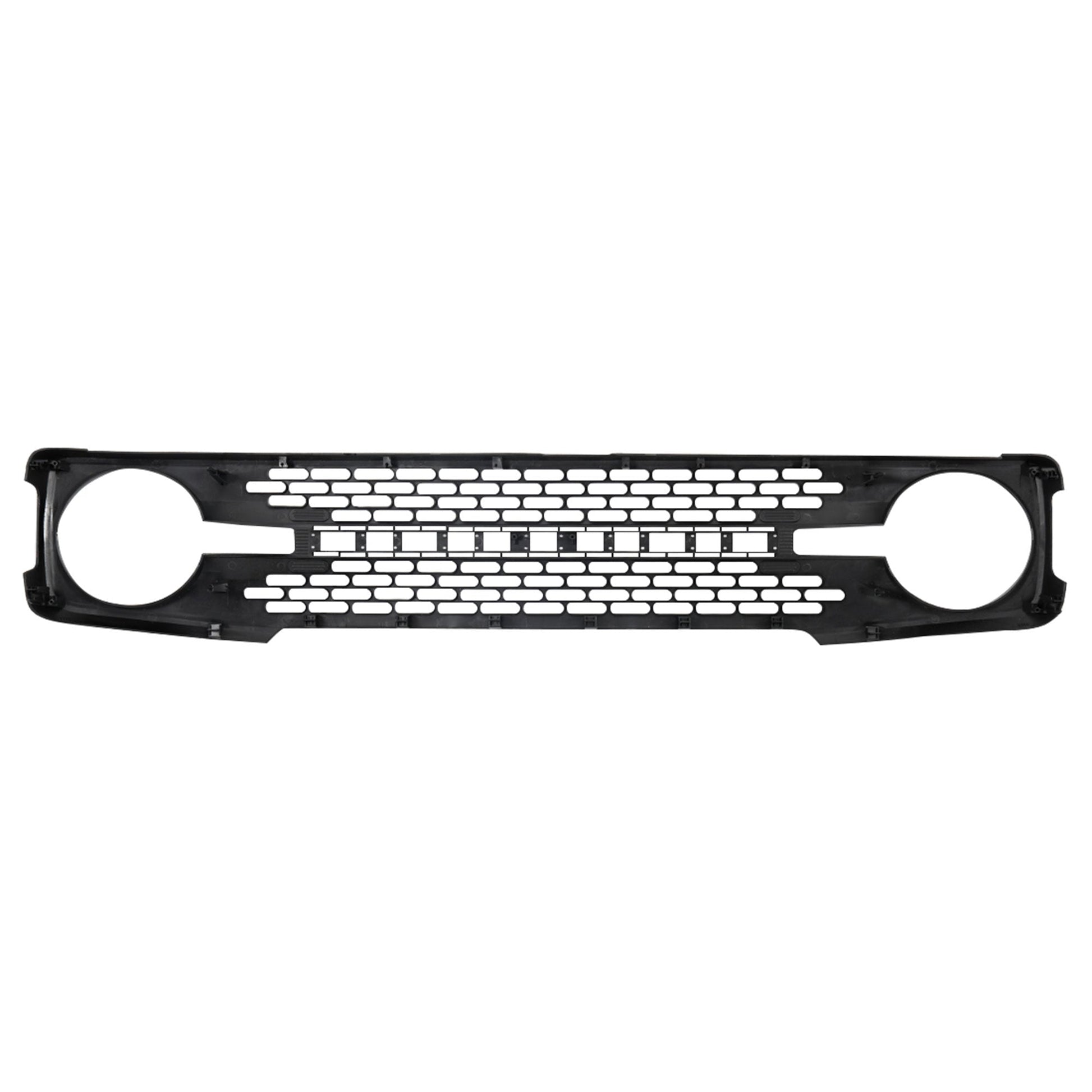 AMERICAN MODIFIED Armor Grille w/DIY Letters for 21-23 Ford Bronco, Glossy Black - Find Fresh Goods