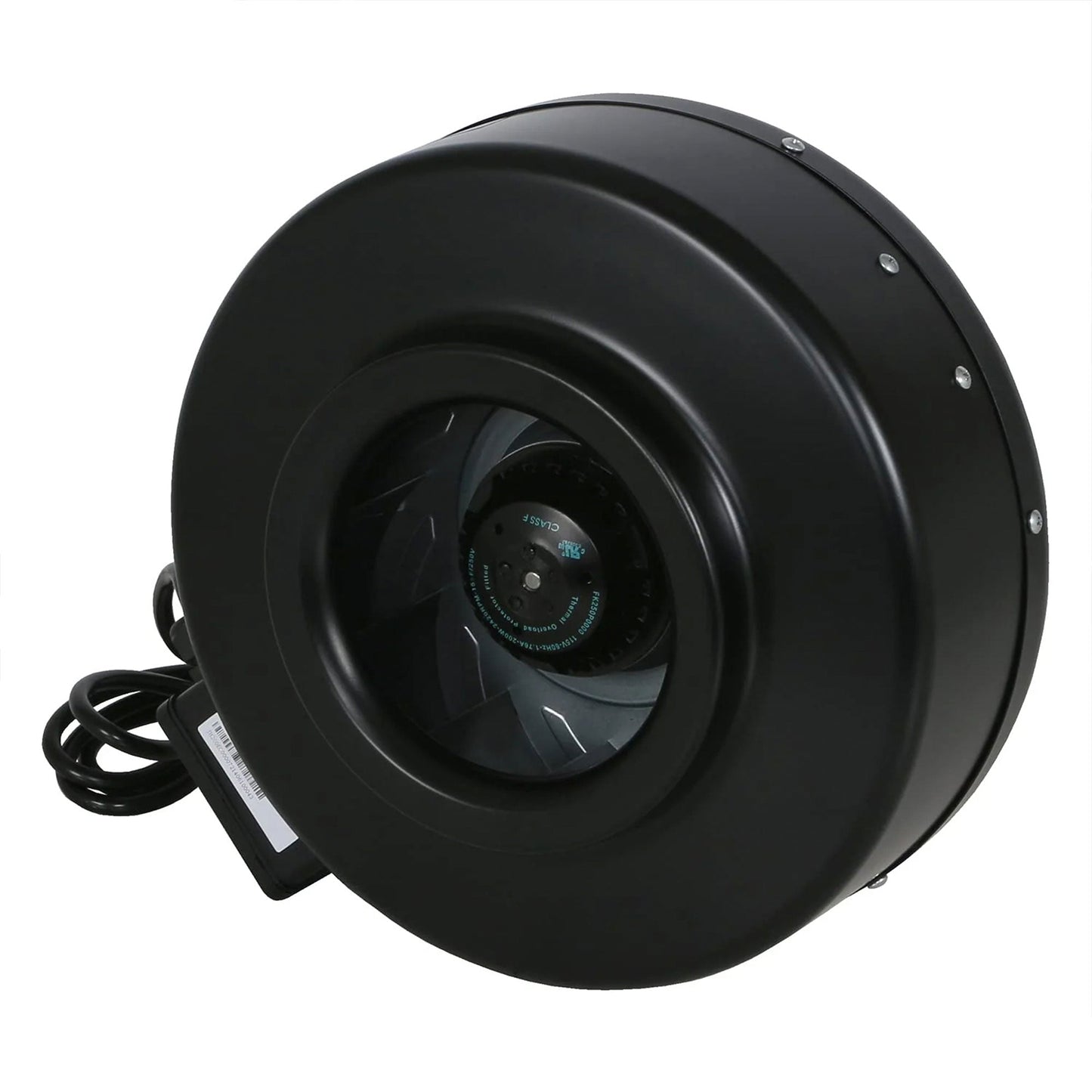 Hurricane 8" Commercial Grade Inline Wall Fan For HVAC & Ventilation (2 Pack)