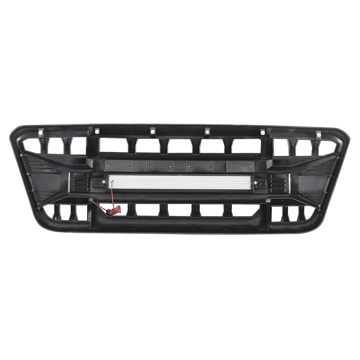 AMERICAN MODIFIED Armor Grille Compatible with 2004-08 Ford F150, Glossy Black - Find Fresh Goods