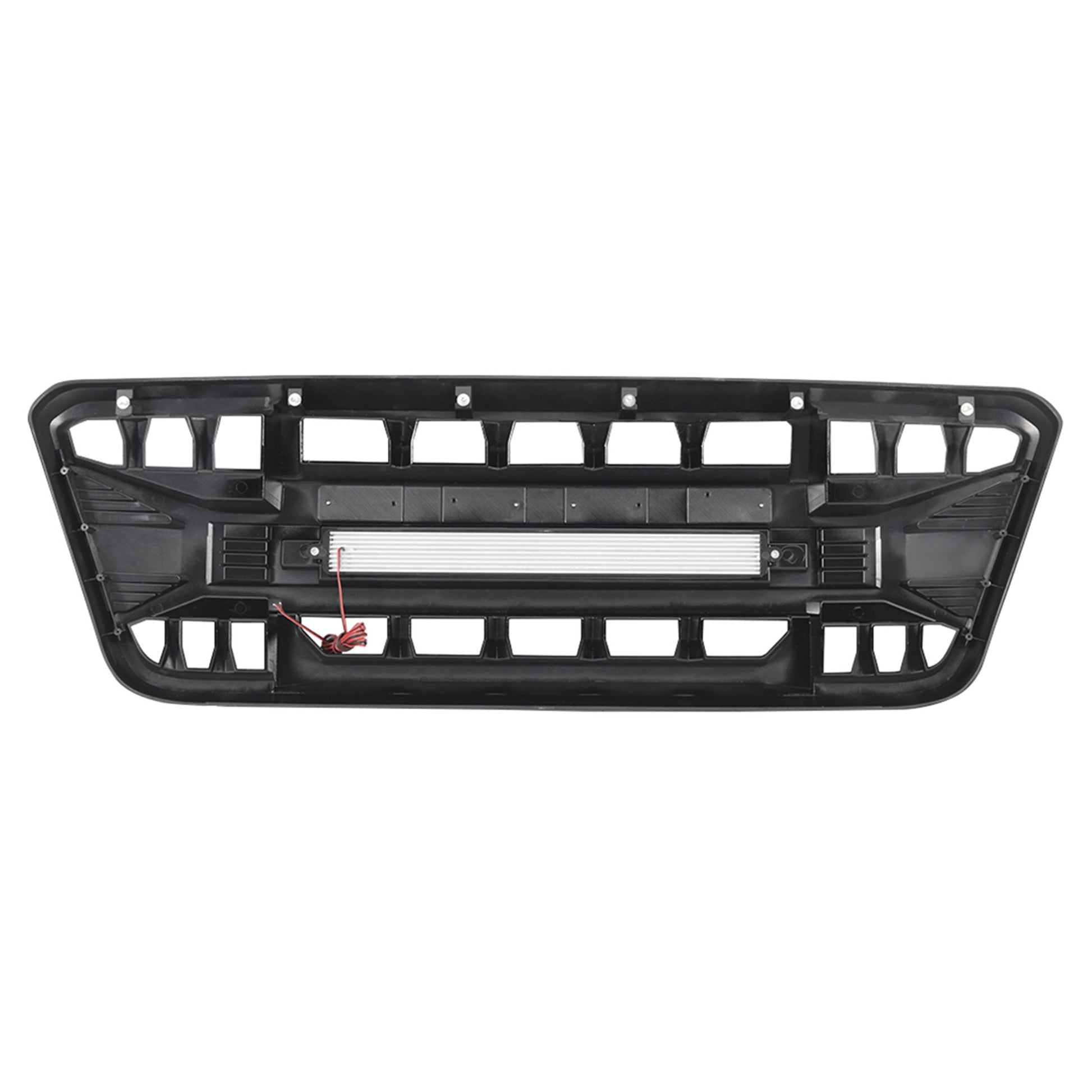 AMERICAN MODIFIED Armor Grille Compatible with 2004-08 Ford F150, Glossy Black - Find Fresh Goods