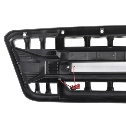 AMERICAN MODIFIED Armor Grille Compatible with 2004-08 Ford F150, Glossy Black - Find Fresh Goods
