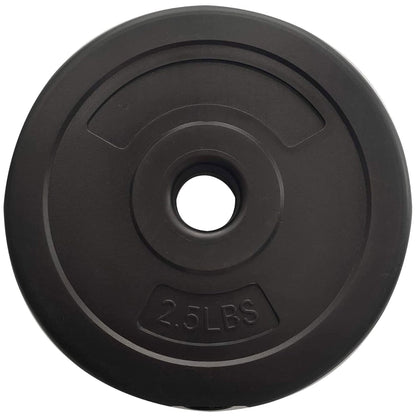 BalanceFrom Fitness 40 Pound All Purpose Vinyl Weight Dumbbell Set of 2, Black