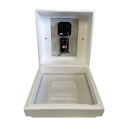 Farm Innovators 40W Digital Circulated Air Incubator for Up to 48 Eggs, White