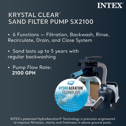 Intex ZX100 Auto Pressure Side Pool Cleaner with Ultra XTR Frame Swimming Pool