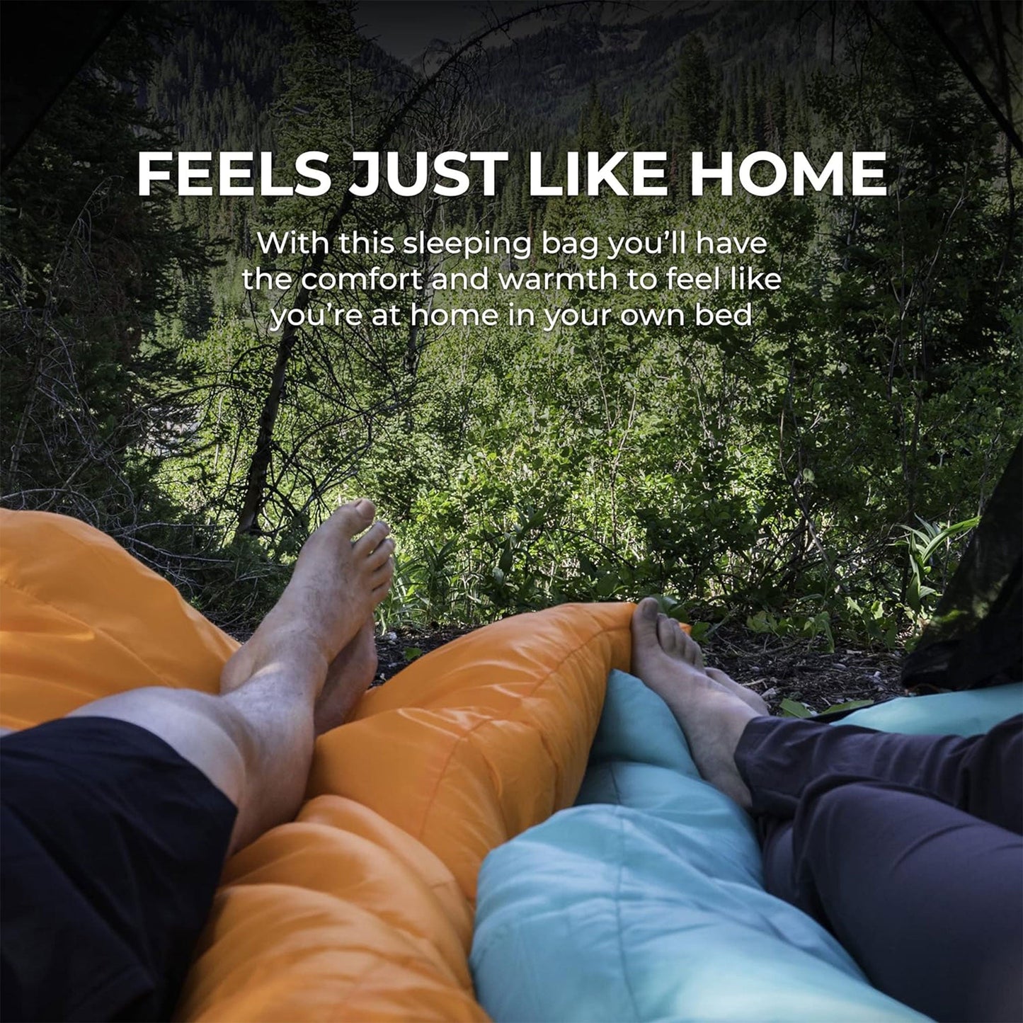 TETON Sports Celsius XL -25 Degree Left Zipper Sleeping Bag for Camping, Blue