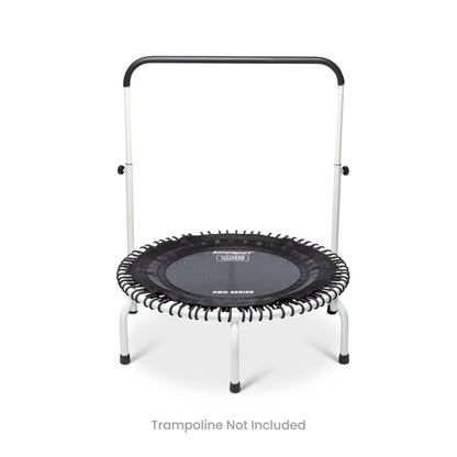 JumpSport 39 Inch Exercise Handle Bar for Fitness Arched Leg Trampolines, White