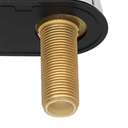 HomePointe Mid Arch Double Handle Lavatory Faucet with Pop Up, Chrome Finish